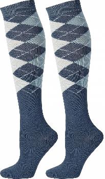 Kousen Argyle M Blauw