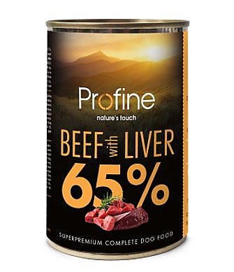PROFINE 65% BEEF & BEEF LIVER 400 gr
