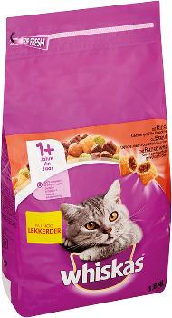 Whiskas Droog Adult Rund 3,8 Kg