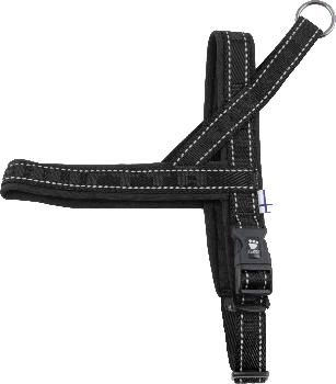 Hurtta Harness Casual Raven 55Cm ZWART