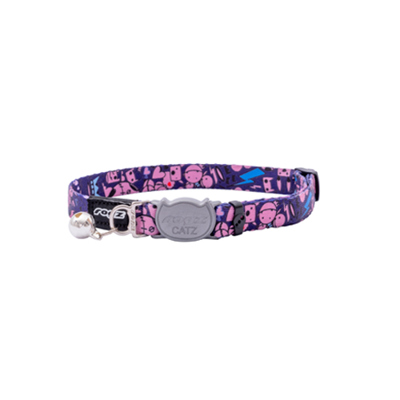 CATZ FUSIONCAT HALSBAND S PUNK PURPLE 1 ST