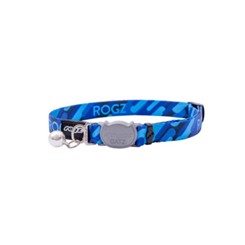 CATZ FUSIONCAT HALSBAND S GEO BLUE 