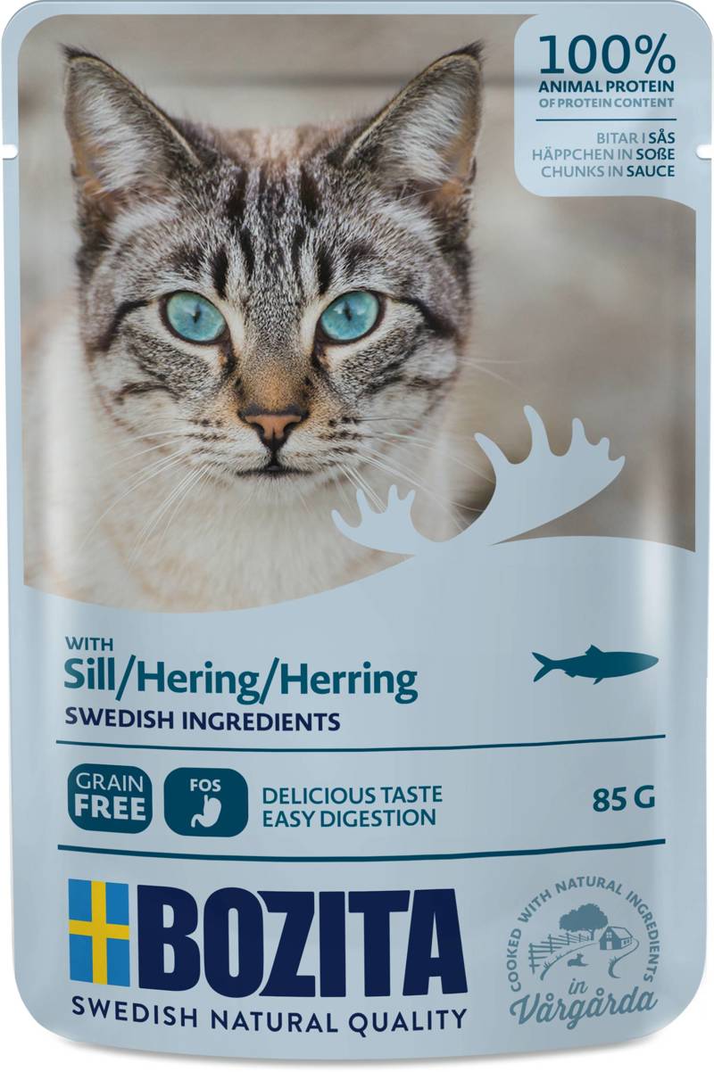 BOZITA FELINE POUCH HERRING 12X85 GR