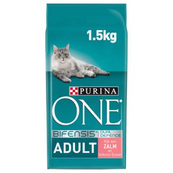 One Adult Cat Zalm&V.Gr 1,5 Kg