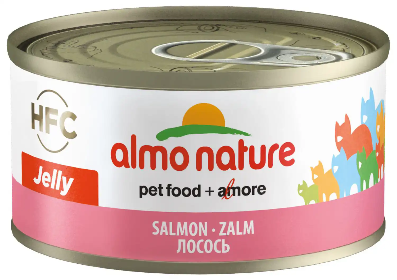 Almo Nat Hfc Cat Jel Zalm 70 Gr