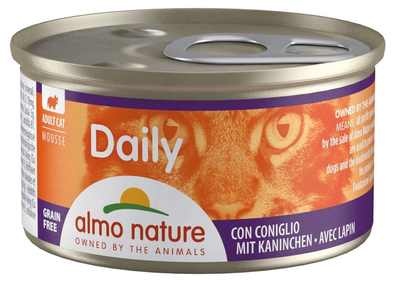 ALMO NATURE DAILY MOUSSE MET KONIJN 85GR