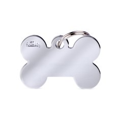 MYFAMILY BONE BIG CHROMED BRASS FOR TAG MACHINE 