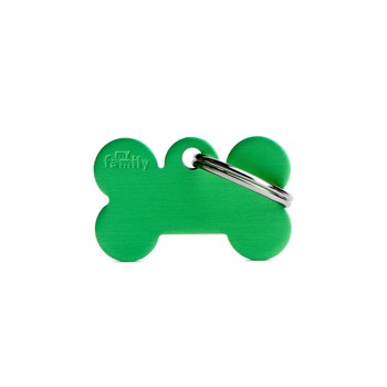 Myfamily Bone Small Alluminum Green For Tag Machine 