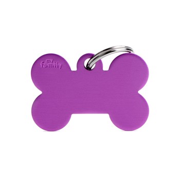 Myfamily Bone Big Alluminum Purple For Tag Machine 