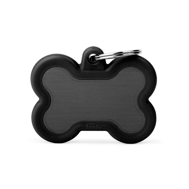 MYFAMILY BLACK BONE ALU BLACK RUBBER 1 ST