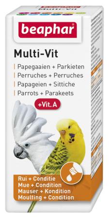 BEAPHAR MULTI VIT PAPEGAAI 20 ML