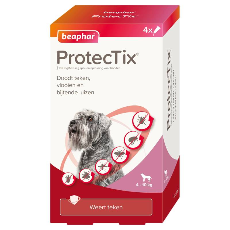 BEAPHAR PROTECTIX HOND 4-10KG 4 PIP