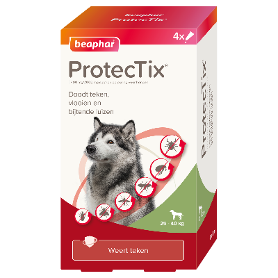 BEAPHAR PROTECTIX HOND 25-40KG 4 PIP