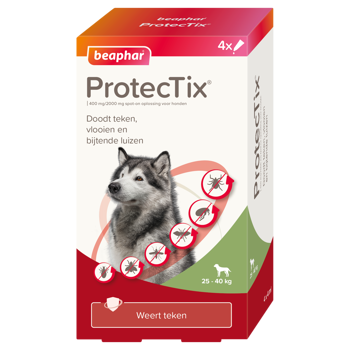 BEAPHAR PROTECTIX HOND 25-40KG 4 PIP