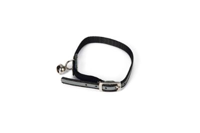 BZ NYL REFL, KATTENBANDJE ZWT 24-29X1
