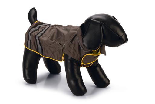 Bz Honden Regenjas Seja Grijs/Geel 52cm