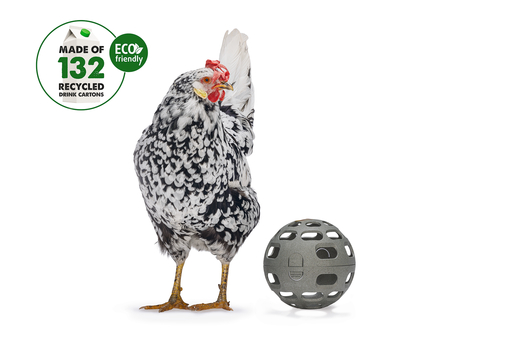 BZ KIP SNACKBAL GRIJS 15CM