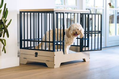 DBL HOUTEN BENCH QUIRINE ZWT M 81