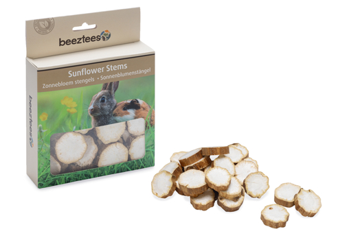 BZ KNAAGDIER/KONIJN ZONNEBLOEM STENGELS 48GR
