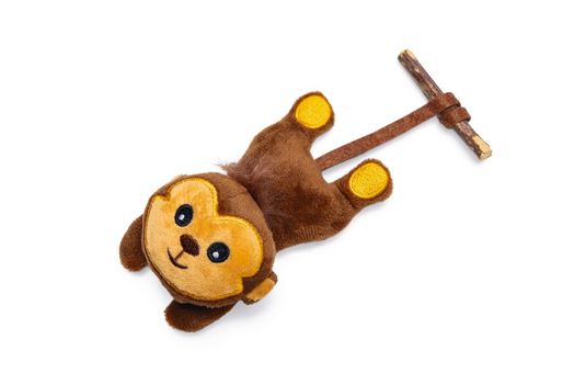 BZ PLUCHE KATTENSPEELGOED JUNGLE MATATABI AAP BRUIN