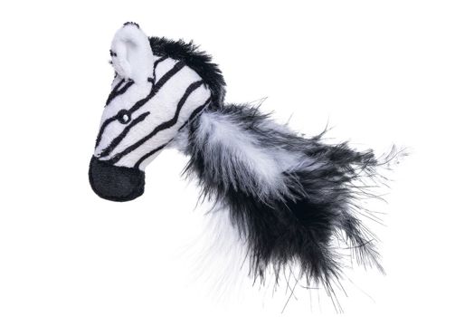 BZ PLUCHE KATTENSPEELGOED JUNGLE SAZU ZWART/WIT