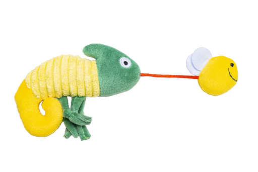 BZ PLUCHE KATTENSPEELGOED JUNGLE NOEKI GEEL 19