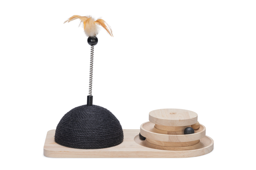 DBL HOUT KRAB+SPEELTOREN MAIA ZWT50