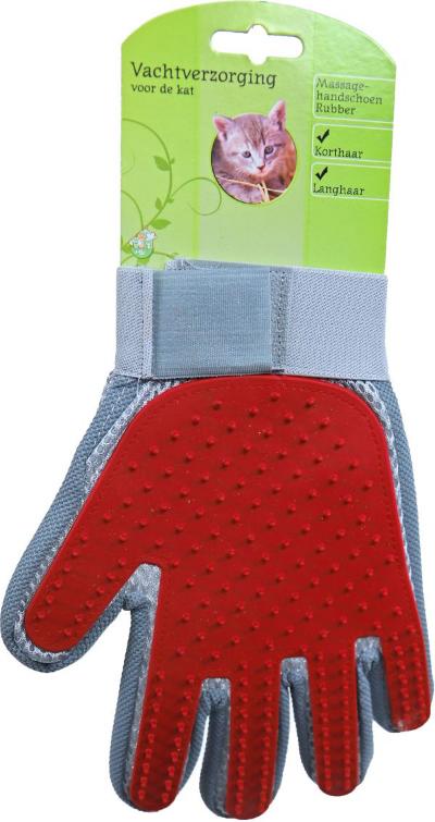 MASSAGEBORSTEL RUBBER HANDSCHOENBORSTEL