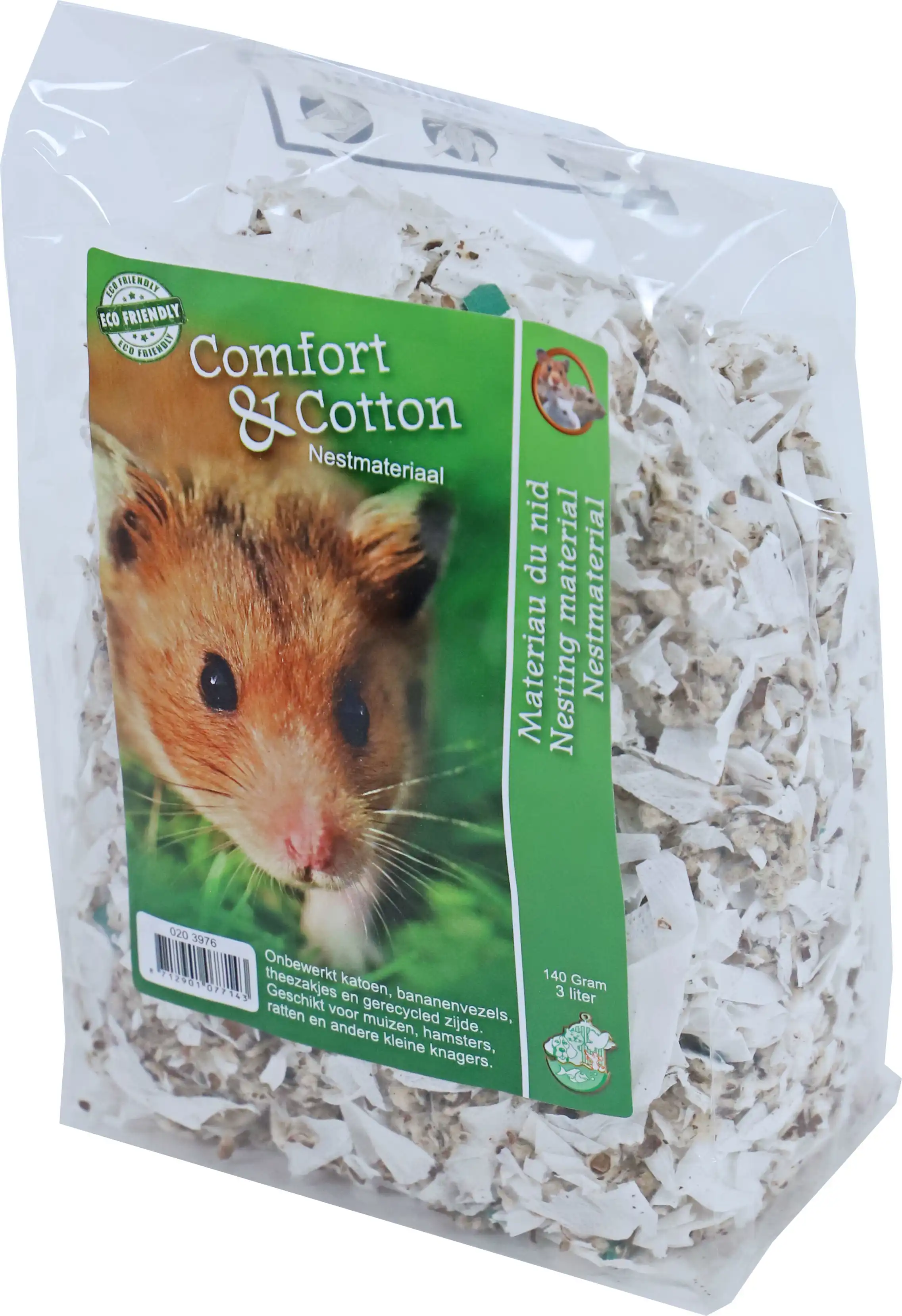 Nestmateriaal Eco.Comfort&Cotton 140 Gr.