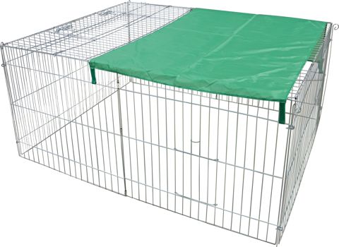 BOON DRAADREN+ZONNEDOEK VERZINKT 144X116