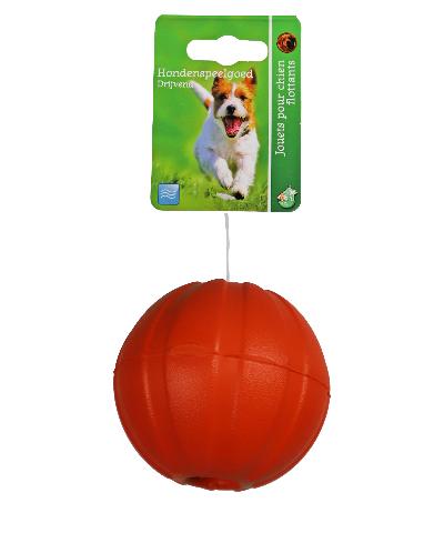 BOON HOND SPEELG. APPORTEERBAL DRIJVEND+GAT ORNJ 9CM