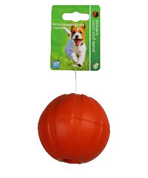 BOON HOND SPEELG. APPORTEERBAL DRIJVEND+GAT ORANJE 9CM