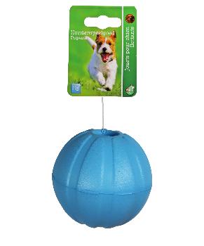 BOON HOND SPEELG. APPORTEERBAL DRIJVEND+GAT BLAUW 9CM