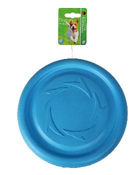 BOON HOND SPEELG. APPORTEERFRISBEE DRIJVEND BLAUW 25CM