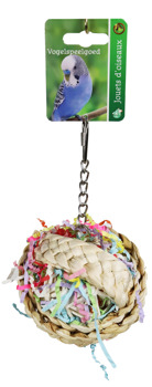 BOON SPEELBAL ROTAN+SLIERTEN+GRAS 11CM