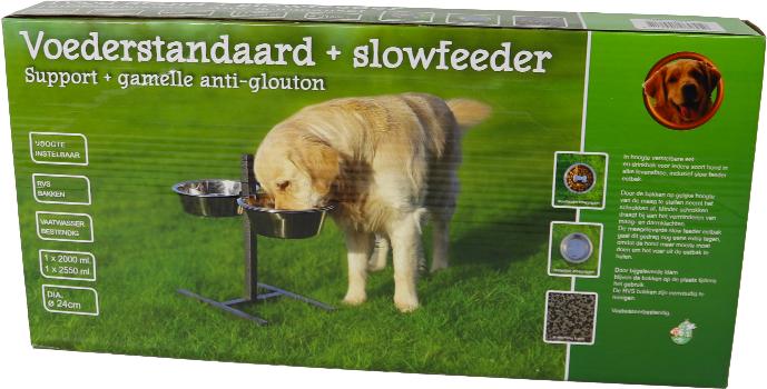 BOON H-STANDAARD SLOWFEEDER BOT 24CM HAMERSLAG