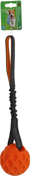 BOON HOND SPEELGOED APPORTEERBAL TPR ORANJE 9CM+STRETCHLUS