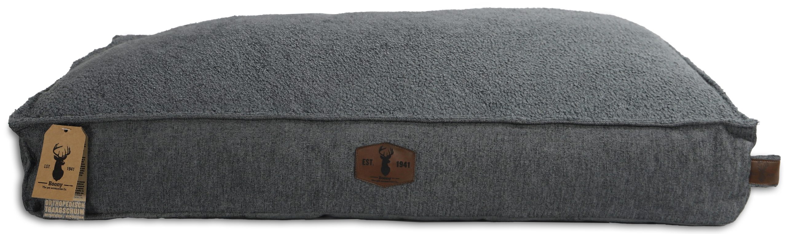 BOONY EST1941 PREMIUM LIGKUSSEN ORTH.SHADOW GREY 100X70CM