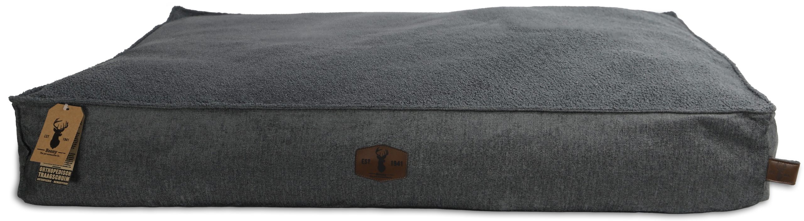 BOONY EST1941 PREMIUM LIGKUSSEN ORTH.SHADOW GREY 120X90CM