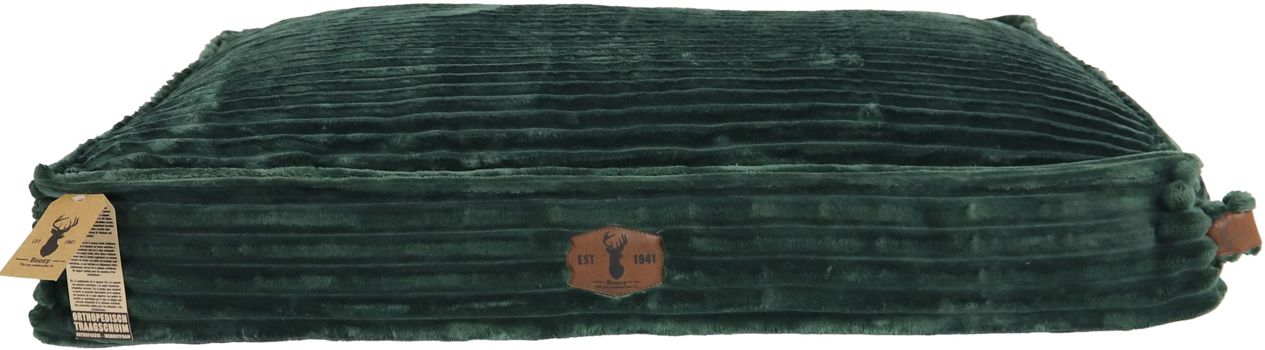 BOONY EST1941 PREMIUM LIGKUSSEN ORTHOPEDISCH GREEN CORD. 100X80CM