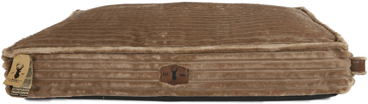 BOONY EST1941 PREMIUM LIGKUSSEN ORTHOPEDISCH BROWN CORD. 100X80CM