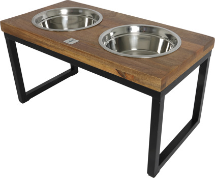 BOONY EST 1941 DINNERSET HOUT+METALEN FRAME 56CM
