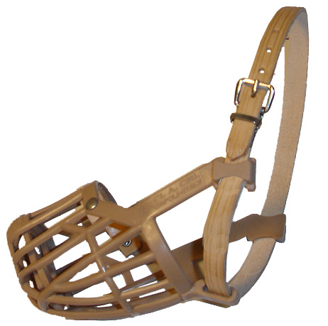 MUILKORF PLASTIC MET LEDEREN BAND NR 2