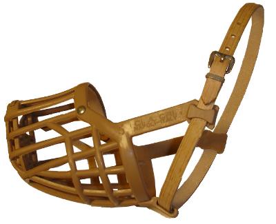MUILKORF PLASTIC MET LEDEREN BAND NR 5
