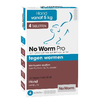 No Worm Pro Hond 4 Tabl