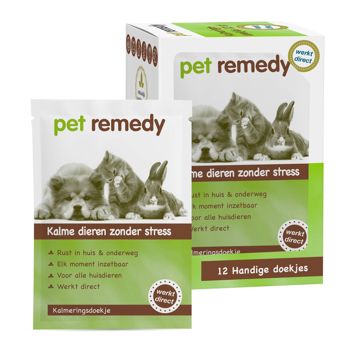 PET REMEDY KALMERENDE DOEKJES 12 ST
