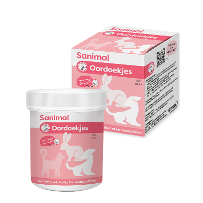 SANIMAL OORDOEKJES 100 STUKS