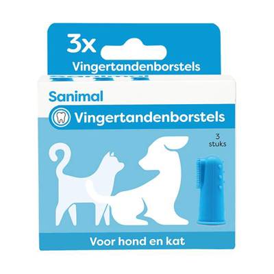 SANIMAL VINGERTANDENBORSTEL 3 ST