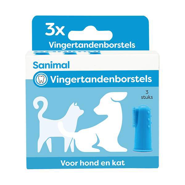 SANIMAL VINGERTANDENBORSTEL 3 ST