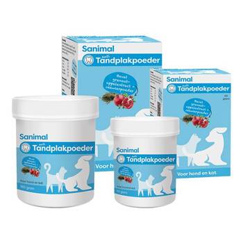 SANIMAL ANTI-TANDPLAKPOEDER 60 GR